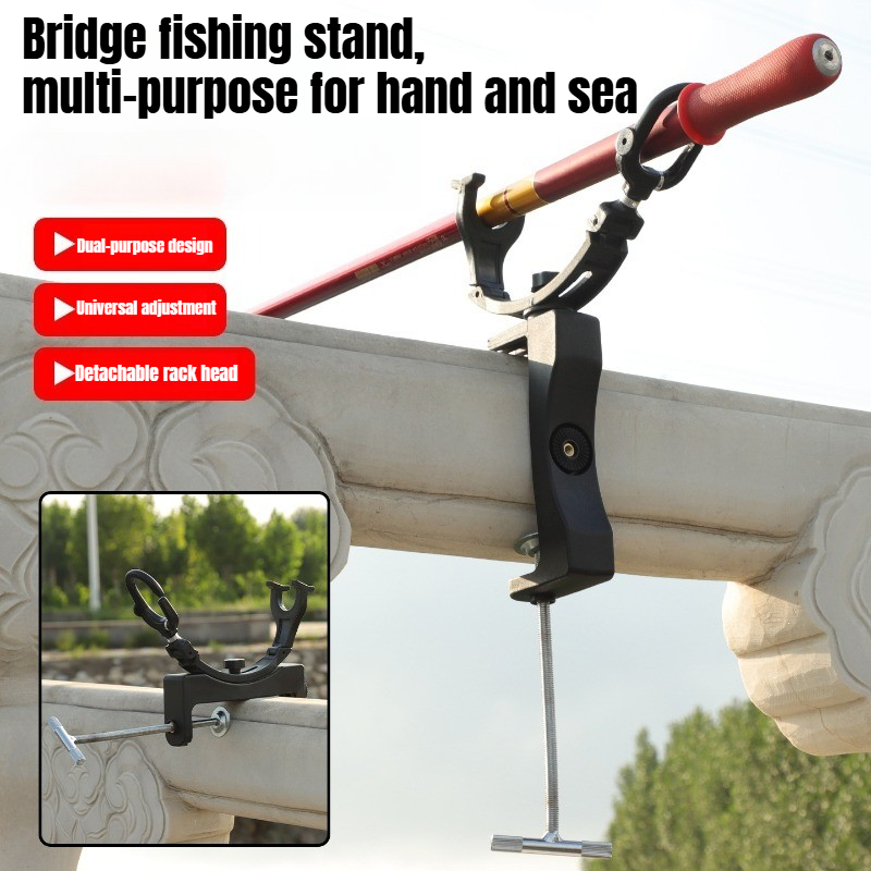 360° Rotating Adjustable Heavy - огляд і ціна Fishing Rod Rack