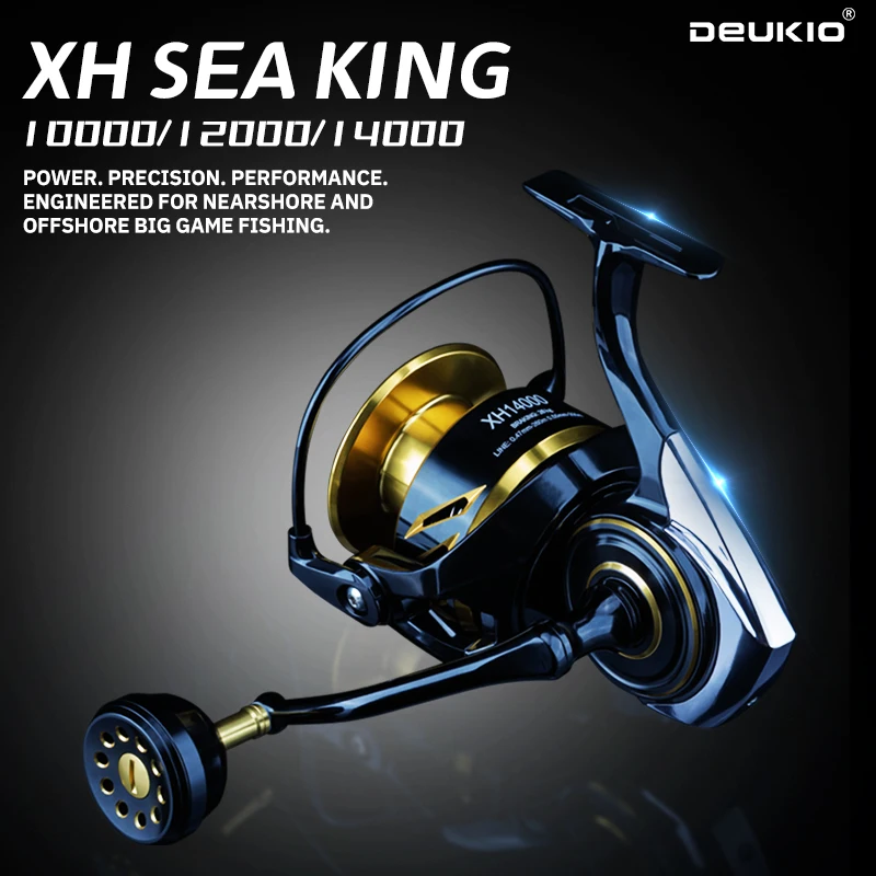 DEUKIO Long Cast Spinning Reel - огляд і ціна Abu Garcia Reel Max